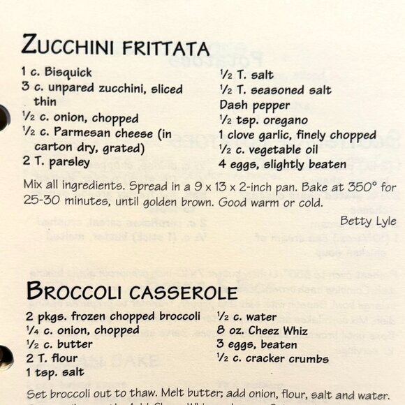 A TASTE OF HEAVEN COOKBOOK Winston-Salem NC. HC. Cookbook - Picture 11 of 14